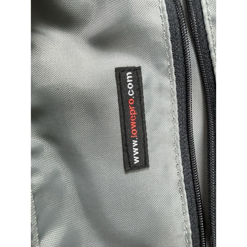 Lowepro Camera Backpack DSLR Photography Gear Laptop Bag Black Gray - Picture 10 of 13